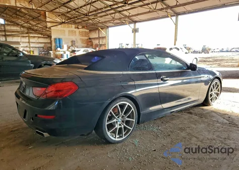 2012 BMW 650 I z USA, uszkodzony, nr VIN WBALZ3C50CDL73366